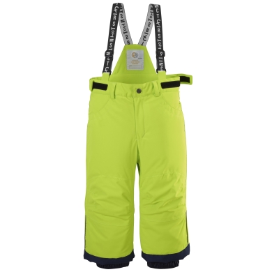 First Instinct Winterhose FISW 7 (Skihose, PFC-frei, wasser- und winddicht) lime Kleinkinder